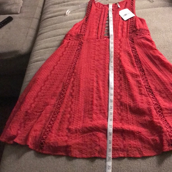 NEW Free People Lace Mini Dress - Picture 9 of 16